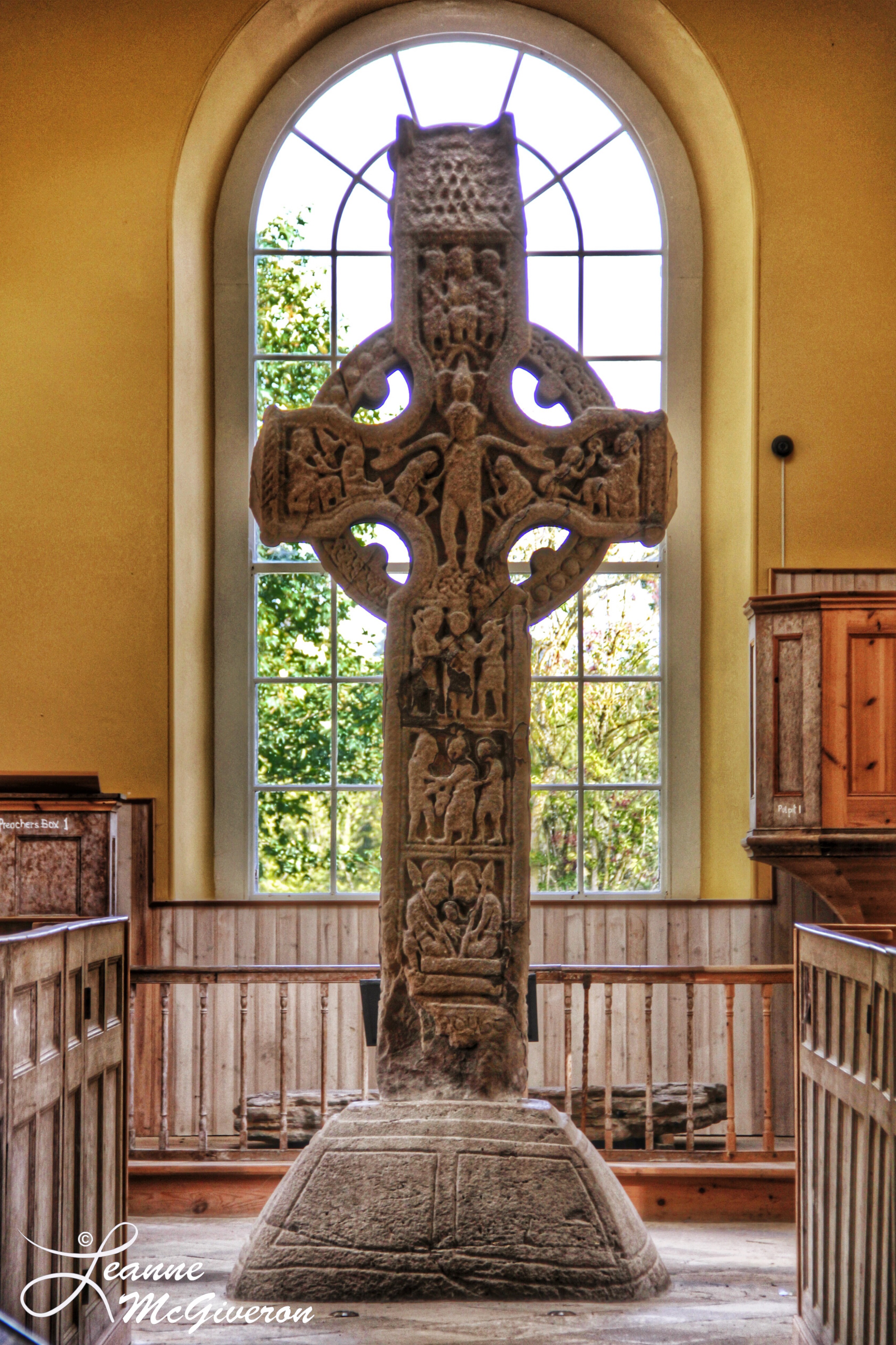 Durrow High Cross, Durrow, County Offaly